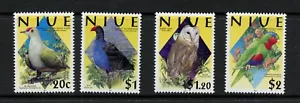 M751 Niue 2000 birds owls parrots 4v. MNH - Picture 1 of 1