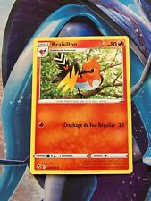 Carte Pokémon Braisillon 028/195 - EB12 Tempête Argentée
