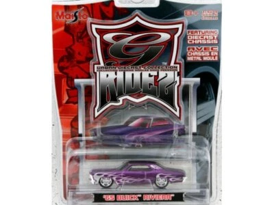 BUICK Riviera - 1965 - purplemetallic - Maisto GRideZ 1:64 - Immagine 1 di 4