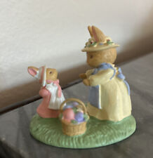 Avon Gift Collection Forest Friends SUNDAY BEST Mini Figurine Easter Bunny New