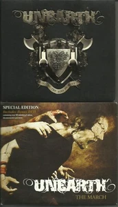 Unearth The March + In the Eyes of Fire (2) Heavy Metal CD (2) DVD Lot - Tested - Picture 1 of 2