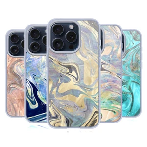 OFFICIAL NATURE MAGICK MERMAID ROSE GOLD MARBLE GEL CASE FOR APPLE iPHONE PHONES - Picture 1 of 17