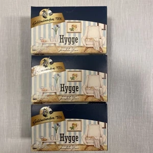 3x Gold Male Tea Hygge Herbal Tea with Cinnamon Vanilla Flavor 3x 20 Bags - Picture 1 of 4
