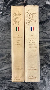 Samuel Chamberlain ITALIAN BOUQUET & BOUQUET DE FRANCE Gourmet Cook Books 1957 - Picture 1 of 12