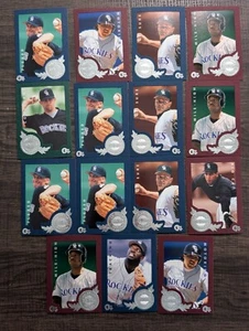 1996 Fleer / Skybox E-XL Emotion - Colorado Rockies Team Lot MLB Baseball Cards - Imagen 1 de 1