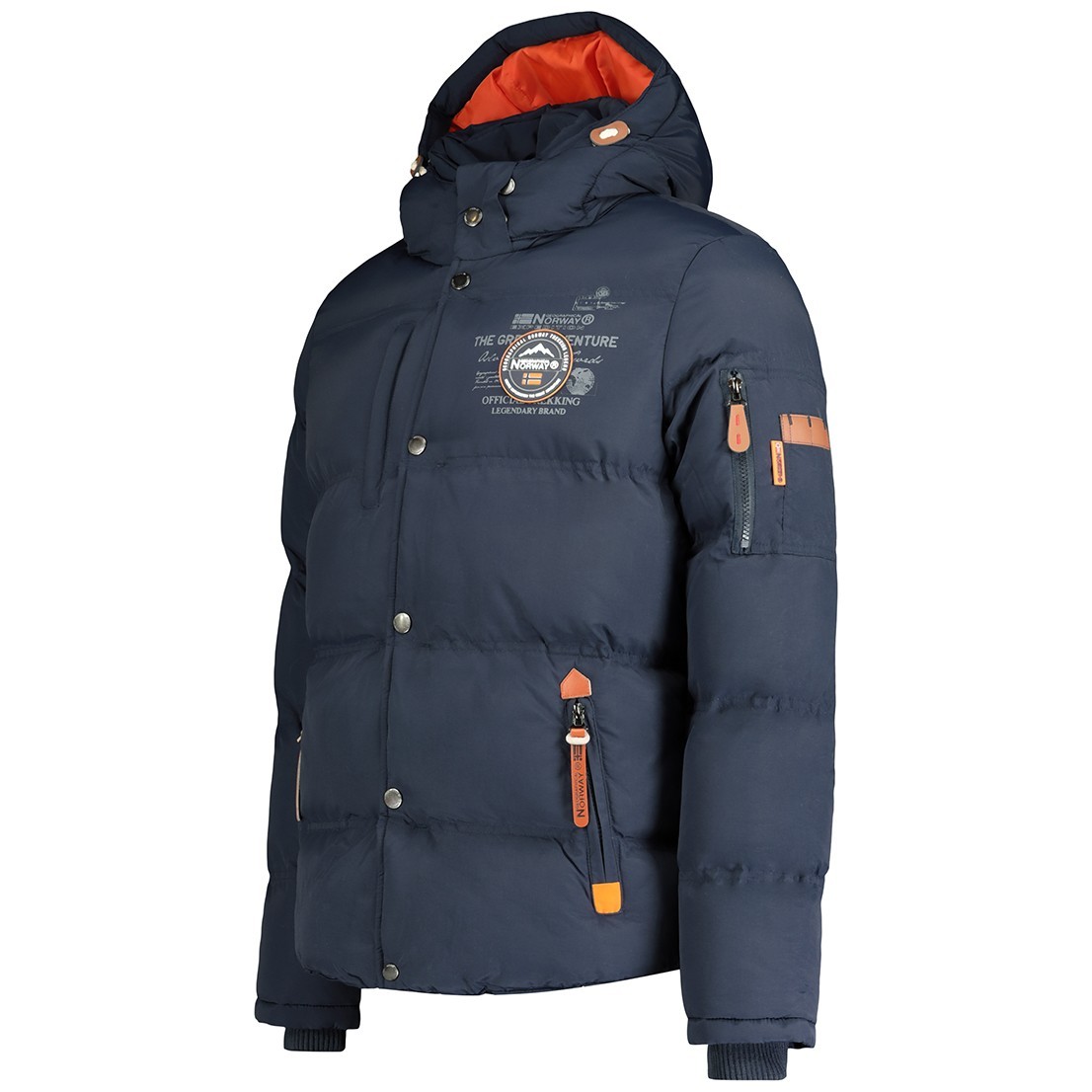 Giacca Invernale Geographical Norway Per Bambini - Imbottita, Impermeabile, Con Cappuccio In Peluche