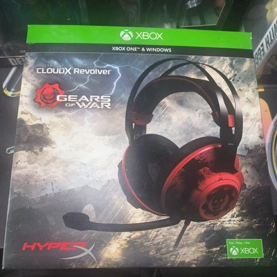 Cuffie da gioco HyperX CloudX Revolver Gears Of War molto rare  - Immagine 1 di 4