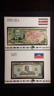 Banknotenbriefe von Costa Rica + Haiti aus Sammlung Notenbriefe der Welt (73)