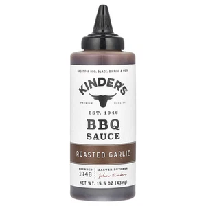 BBQ Sauce, Roasted Garlic, 15.5 oz (439 g) - Picture 1 of 2