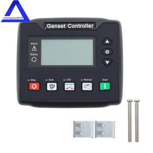 Controlador de grupo electrógeno de motor HGM420N para automatización de grupos electrógenos y control de monitores - Imagen 1 de 12