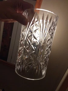Waterford Crystal "Ha Chara Fail Te" Hurricane 8" X 4.5" GC - Picture 1 of 7
