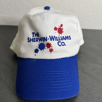 复古 Sherwin Williams Toppers Snap Back 漆面飞溅帽 均码 适合所有 — 第 1/4 张图片