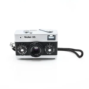 Cámara fotográfica Rollei 35 con lente de 40 mm f3,5 cromada #566 - Imagen 1 de 6