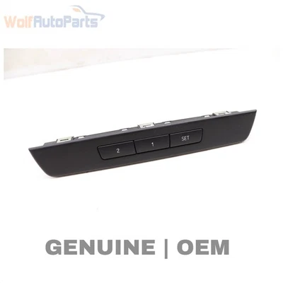 BMW 740LI 2011-2015 - Interruptor de memoria asiento delantero derecho 9361182 Foto 1 de 4