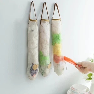 Resh Net Breathable Fruit Vegetable Garlic Onion Hanging Storage Kitchen BaY``f - Picture 1 of 8