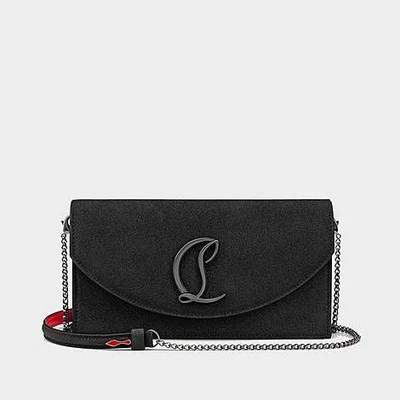 Christian Louboutin LOUBI54 CL Glitter Shoulder Crossbody Clutch Bag $1350 - Image 1 of 4