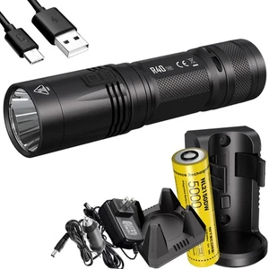 Nitecore R40 v2 CREE XP-L HI V3 Rechargeable Flashlight Kit, : FL-NITE-R40V2 - Picture 1 of 12