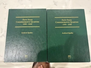 (2) Fifty States commemorative quarters books - Picture 1 of 2