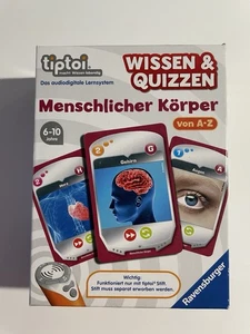 Ravensburger tiptoi 00753 Wissen und Quizzen: Menschlicher Körper (ohne Stift) - Bild 1 von 2