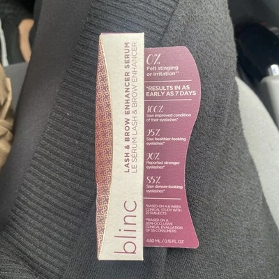 Blinc Lash & Brow Enhancer Serum Longer Thicker Lashes Cruelty Free 0.15 Oz New - Image 1 of 3