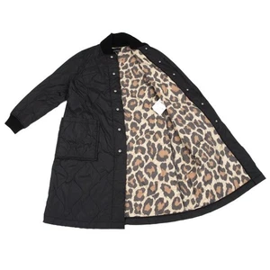 tricot COMME des GARCONS Leopard Print Lining Padded Quilting Coat Size M(K-1... - Picture 1 of 12