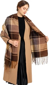 Damas Bufanda Regalos de Navidad para Mujer Mamá Su Secreto Papá Noel Medias Rellenos Alquitrán - Imagen 1 de 12