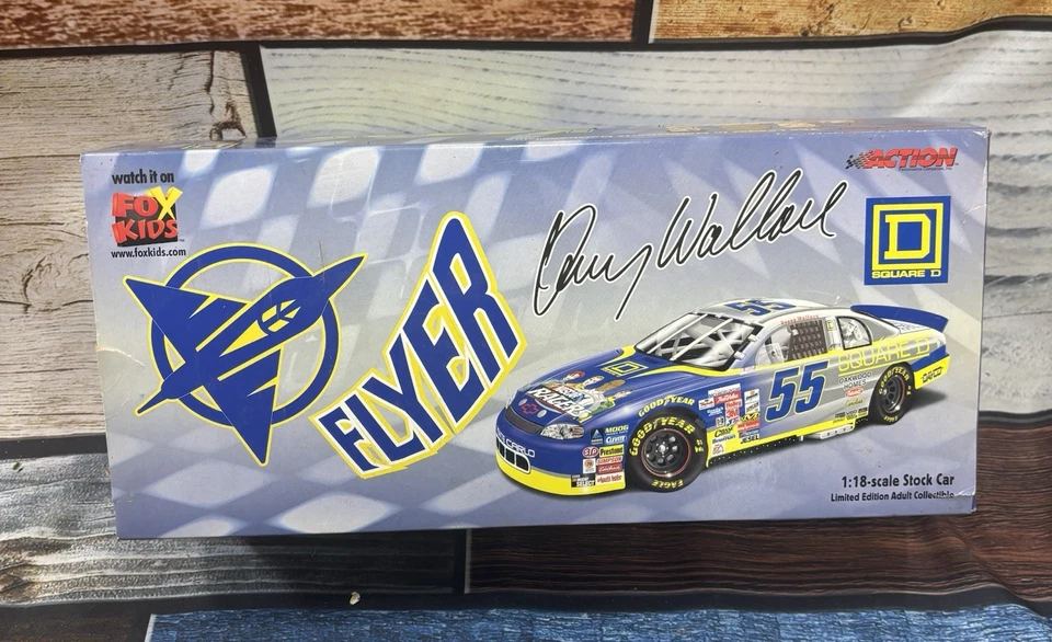 1999 KENNY WALLACE #55 CHEVY MONTE CARLO SQUARE D 🏁NASCAR 1:18| ACTION RACING - Image 1 of 1