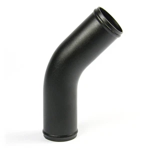 SAAS Pipe 57Mm X 45Deg Alum Powder Coated Black SP455757 - Picture 1 of 1