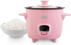 Mini Rice Cooker Steamer Removable Nonstick Pot Keep Warm Function Recipe Guide - Picture 1 of 12