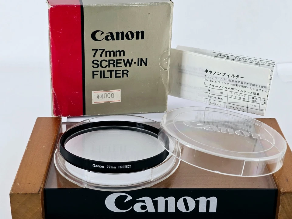 🌸[MINT] Canon 77mm Protect Lens Filter From Japan - Image 1 of 4