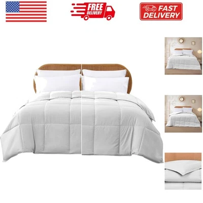 Edredom reversível alternativo branco/branco queen - Imagem 1 de 4