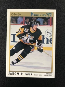 1991-92 O-Pee-Chee Premier #24 Jaromir Jagr Pittsburgh Penguins - Picture 1 of 2