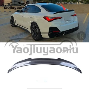 For BMW 4 Series G26 2021-2025 Real Carbon Fiber PSM TypeTrunk Spoiler Tail wing - Bild 1 von 7
