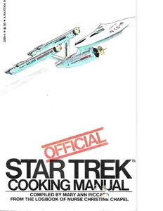 Official Star Trek Cooking Manual by Mary Ann Piccard - Picture 1 of 1