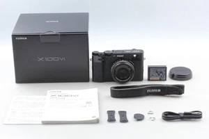 [Unbenutzt in Box] Fuji Fujifilm X100VI 40.2MP Digitalkamera schwarz aus Japan - Bild 1 von 12