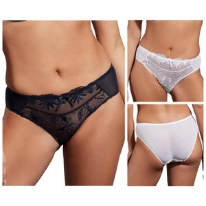 Empreinte Anouk Brief Embroidered Womens Luxury Lingerie 03223 - Picture 1 of 11