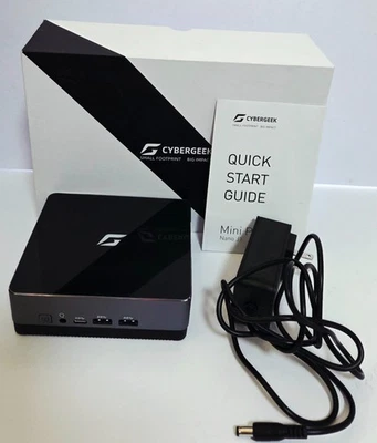 CYBER GEEK NANO J1 MINI PC BLACK CyberGeek Nano J1 Mini PC  MODEL N5095A NEW - Image 1 of 4