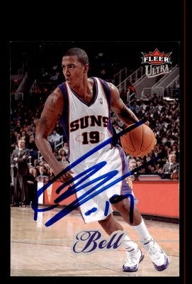 Signed Basketball Card Auto Raja Bell 2007-08 Fleer Ultra #152 Suns - Image 1 of 2