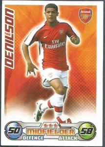TOPPS MATCH ATTAX 2008-09-ARSENAL-DENILSON - Picture 1 of 1