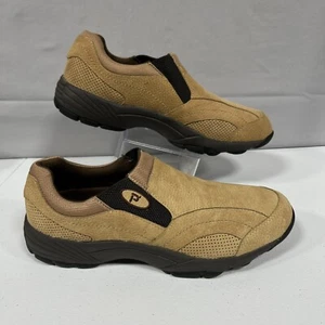 Propet M6002 Mens Ravine Washer Slip-on Slip Resistant Pewter Suede Nubuck Sz 11 - Picture 1 of 9