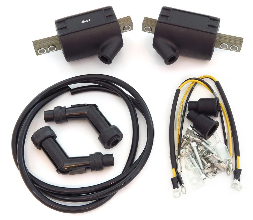 Bobinas y tapas de alto rendimiento Magna 5 ohmios - Honda CB/CL450K CB500T Foto 1 de 1