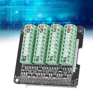 Terminal Block Board LED Light 3.3V 3A Terminal Block Module for RPi A+3A+B+2B - Afbeelding 1 van 12