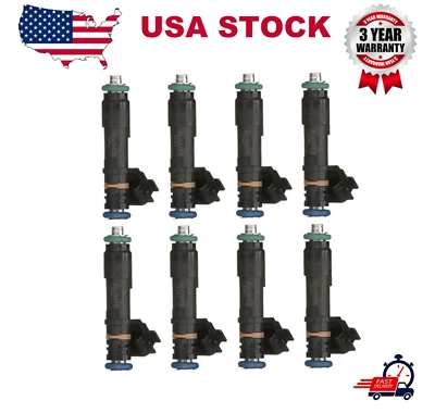 8x Inyector de combustible 5C3Z9F593DA para Ford Expedition 5,4 L 2005 2006 F-150 2005-2007 Foto 1 de 4