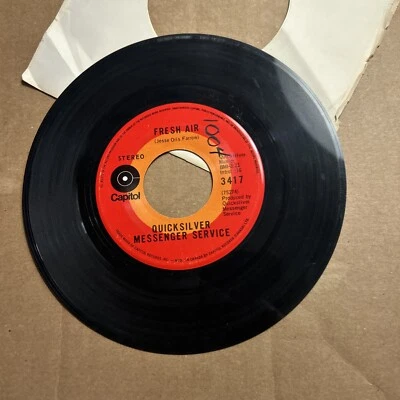 Quicksilver Messenger Service Fresh Air/Freeway Flyer Capitol 45 - Image 1 of 4