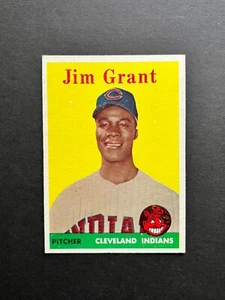 1958 TOPPS #394 JIM GRANT RC EXMT+/NRMT - Picture 1 of 2