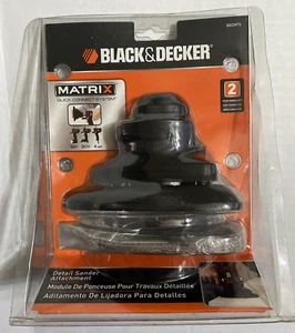 NEW Black&Decker Matrix Quick Connect System Detail Sander Attachment BDCMTS - Picture 1 of 11