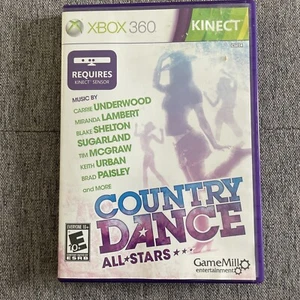 Country Dance All-Stars (Microsoft Xbox 360, 2012), CIB with Manual - Picture 1 of 5