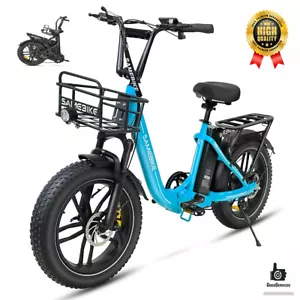 SAMEBIKE Electric Bike 500W Ebike for Adult 20'' in Mountain Commuter Bicycle - Picture 1 of 16