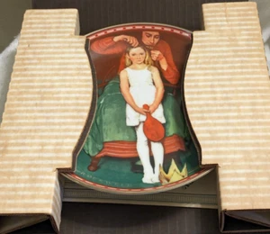 Placa Knowles NORMAN ROCKWELL Heritage Collection "Segundos Pensamientos" - Imagen 1 de 4