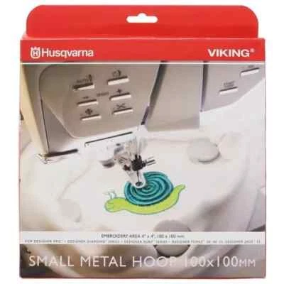 Aro de metal pequeño HUSQVARNA VIKING GENUINO 100 mm x 100 mm 920439096 Foto 1 de 3